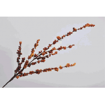 BERRY SPRAY ORANGE/BRUN artificiel, 132cm