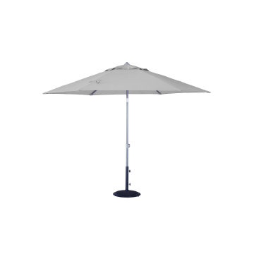 Parasol COSTA rond D250cm / Gris clair