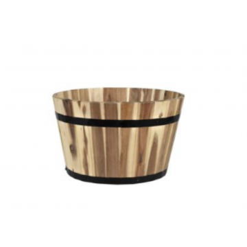 Baril en Acacia / Dia 46 x 28 cm / Naturel