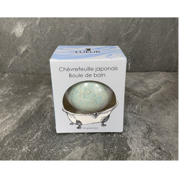 Boule de bain 150 grammes "Chèvrefeuille japonais"