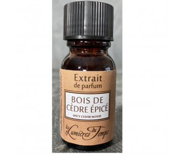 Extrait de parfum Bois de cèdre épicé 15ml