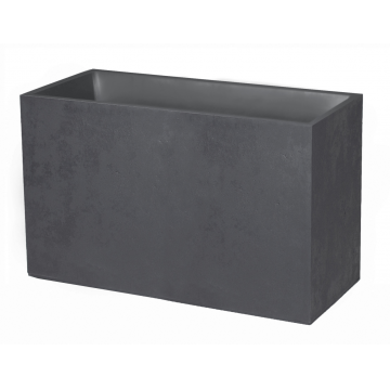 Muret "BASALT" double paroi - avec zone de rétention d´eau - Dim. 99,5 x 39,5 x 60 cm - Volume 116 