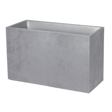 Muret "BASALT" double paroi - avec zone de rétention d´eau - Dim. 99,5 x 39,5 x 60 cm - Volume 116 