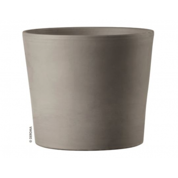 Vase CILINDRICO grafite - D25 xH21