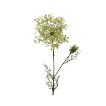 Fleur Angélique plastique jaune