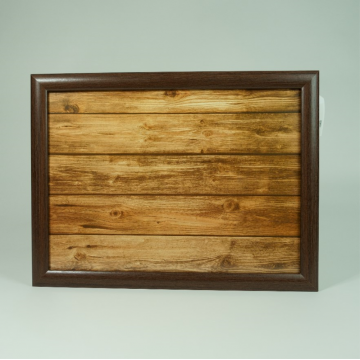 Plateau à poser planches de bois