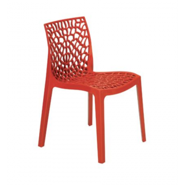 Chaise GRUVYER rouge