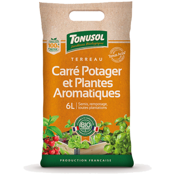 Terreau Carré potager et plantes aromatiques 6L