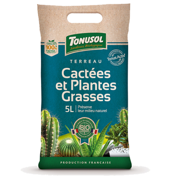 Terreau Cactées et plantes grasses 5L